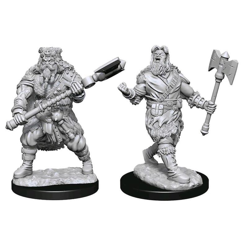 D&D Nolzur's Marvelous Miniatures - Human Barbarian